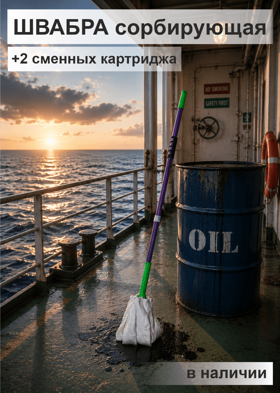 Сорбирующая швабра